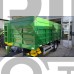 single axle agricultural rear tipping trailer